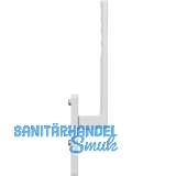 HOPPE Hebeschiebet�rgriff TOULON innen UG, L�nge 253, Aluminium wei�