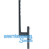 HOPPE Hebeschiebet�rgriff TOULON au�en PZ, L�nge 253, Aluminium schwarz matt