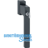 HOPPE Parallel-Schiebe-/Kipp-Griff TOULON sperrbar, Aluminium schwarz matt