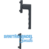 HOPPE Fenstergriff-Halbgarnitur TOULON innen, Aluminium schwarz matt