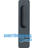 HOPPE Hebeschiebet�rmuschel OMEGA au�en eckig, Aluminium schwarz matt