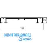 THYSSENKRUPP Syprotech Flachdeckschiene 100/13 ungelocht L=7000 mm Alu blank