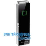 DORMAKABA Wandleser evolo smart 9104 schmal kompakt, Kunststoff schwarz/silber