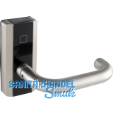 DORMAKABA Rosettenbeschlag evolo smart c-lever compact,SL1,U-Drücker, Edelstahl DORMAKABA Rosettenbeschlag evolo smart c-lever compact,SL1,U-Drücker, Edelstahl