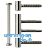 Einbohrband 3-tlg. Typ 335 � 15 mm, Stahl vernickelt matt