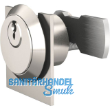 DORMAKABA Blechmontagezylinder pextra Q 1090,verschiedensperrend,vernickelt matt