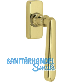 MARCHESI Fenstergriff ALT - WIEN - VK 7 x 37 , 45 /90 Grad Rast., Messing pol.