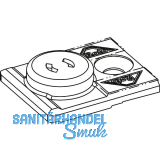 ROTO E-Tec Control Montageclip zu Ringmagnet MVS