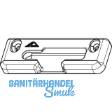 ROTO NT/NX Kipplager Holz Eurofalz 30 mm 13V links Zink + 0,7 mm Anpressdruck