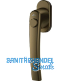 ROTO Fenstergriff ROTOLINE - Druckknopf, Aluminium mittelbronze eloxiert