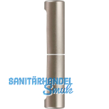 SOLIDO Aufsteckh�lsen, flachrund, Band � 14 mm, Aluminium vernickelt matt