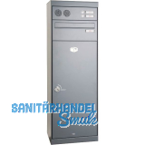 RENZ Paketkasten QUBO - L, mit Sprechfeld, Graualuminium