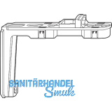 ROTO NT/NX Falzaxerstulp Bandseite E5/A/K/T/P f�r Dreh- oder Kippfenster silber