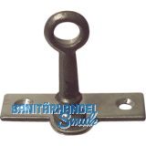 Aufspreizstangenkloben mit austragender Platte, Stahl blank