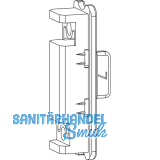 ROTO NT/NX Mittelschlie�er verdeckt Fl�gelteil Nr. 07 f�r Holz verstellbar