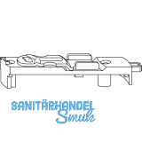 ROTO NT/NX Kantenriegel gegen�berliegende Beschlagsnut silber