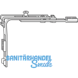 ROTO NT/NX Eckumlenkung kurz 1P-Zapfen silber