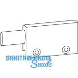 GU-966/200 Federpuffer, Aluminium silberf�rbig