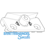 ROTO NT/NX Niveauschaltsperre Rahmenteil 13V KBE/K�MMERLING/ROPLASTO/TROCAL