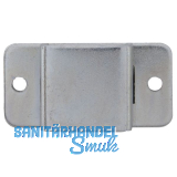 Stangenschlaufe zu Falttortreibriegel, Stange 30 X 10 mm, verzinkt