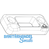 ROTO NT/NX Schlie�st�ck 2-flg. Holz Eurofalz 24 mm 13V Zink