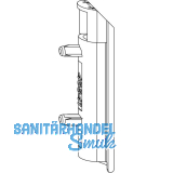 MACO Schmutzabdeckung Ecklagerband PVC, verkehrswei� RAL 9016 (40341)