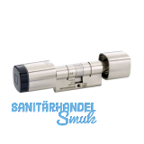 DORMAKABA Digitalzylinder evolo smart, 35/K30, Messing vernickelt matt