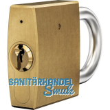 WINKHAUS Vorhangschloss keyTec RPE gleichsperrend Breite 55 mm Messing matt