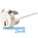 DORMAKABA Au�enzylinder pextra Q, gleichsperrend, vernickelt