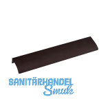 Griffleiste Edge Straight LA 2 x 160 mm, L�nge 350 mm,Aluminium antik bronze