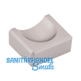 Knopf Fold Breite 40 mm, H�he 18 mm, ZN Edelstahl Effekt