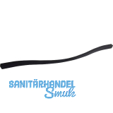 M�belgriff Fluid LA 288/320 mm, Breite 363 mm, ZN schwarz matt lackiert