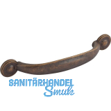 Griff Armona LA 96 mm, Breite 136 mm, ZN altmessing br�niert