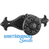 Knopf Faial mit Platte Breite 95 mm, Tiefe 24 mm, ZN eisenf�rbig br�niert