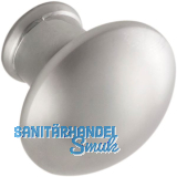 Knopf Bastoy � 30 mm, Tiefe 27 mm, ZN verchromt matt