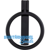 Klappgriff Marsala � 60 mm, H�he 77 mm, Zinkdruckguss schwarz matt