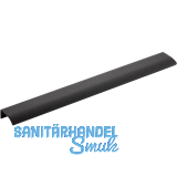 Griffleiste Edge Straight LA 2 x 160 mm, L�nge 350 mm,Aluminium schwarz matt