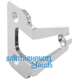 M�belgriffadapter f�r Faltschiebet�ren Zinkdruckguss verchromt poliert