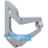 M�belgriffadapter f�r Faltschiebet�ren Zinkdruckguss verchromt matt