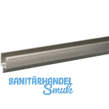 Griffleiste Wall Up L�nge 2000 mm, abl�ngbar, Aluminium Edelstahl Effekt