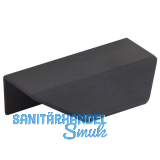 Griffleiste Blaze 2 LA 20, L�nge 60 mm, Aluminium schwarz matt geb�rstet