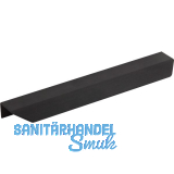 Griffleiste Blaze 2 LA 2x80, L�nge 200 mm, Aluminium schwarz matt geb�rstet