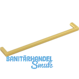 Griff Basic LA 128 mm, Breite 136 mm, Zinkdruckguss gold matt lackiert