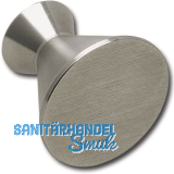 Knopf Sargas � 28 mm, Tiefe 25 mm, Edelstahl geb�rstet