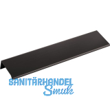 Griffleiste Piojo 3000 mm zum Aufkleben, Aluminium schwarz matt