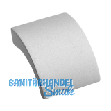 Knopf Terra Breite 30 mm, Tiefe 25 mm, ZN alufarbig