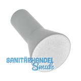 Knopf Karme � 15 mm, Tiefe 24 mm, ZN alufarbig