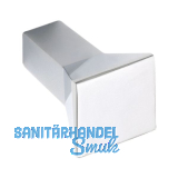 Knopf Flora Breite 15 mm, Tiefe 24 mm, ZN verchromt poliert