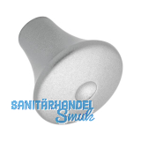 Knopf Kapys � 24 mm, Tiefe 24 mm, ZN alufarbig