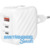 NABO Steckernetzteil PD 65 USB-A USB-C wei�